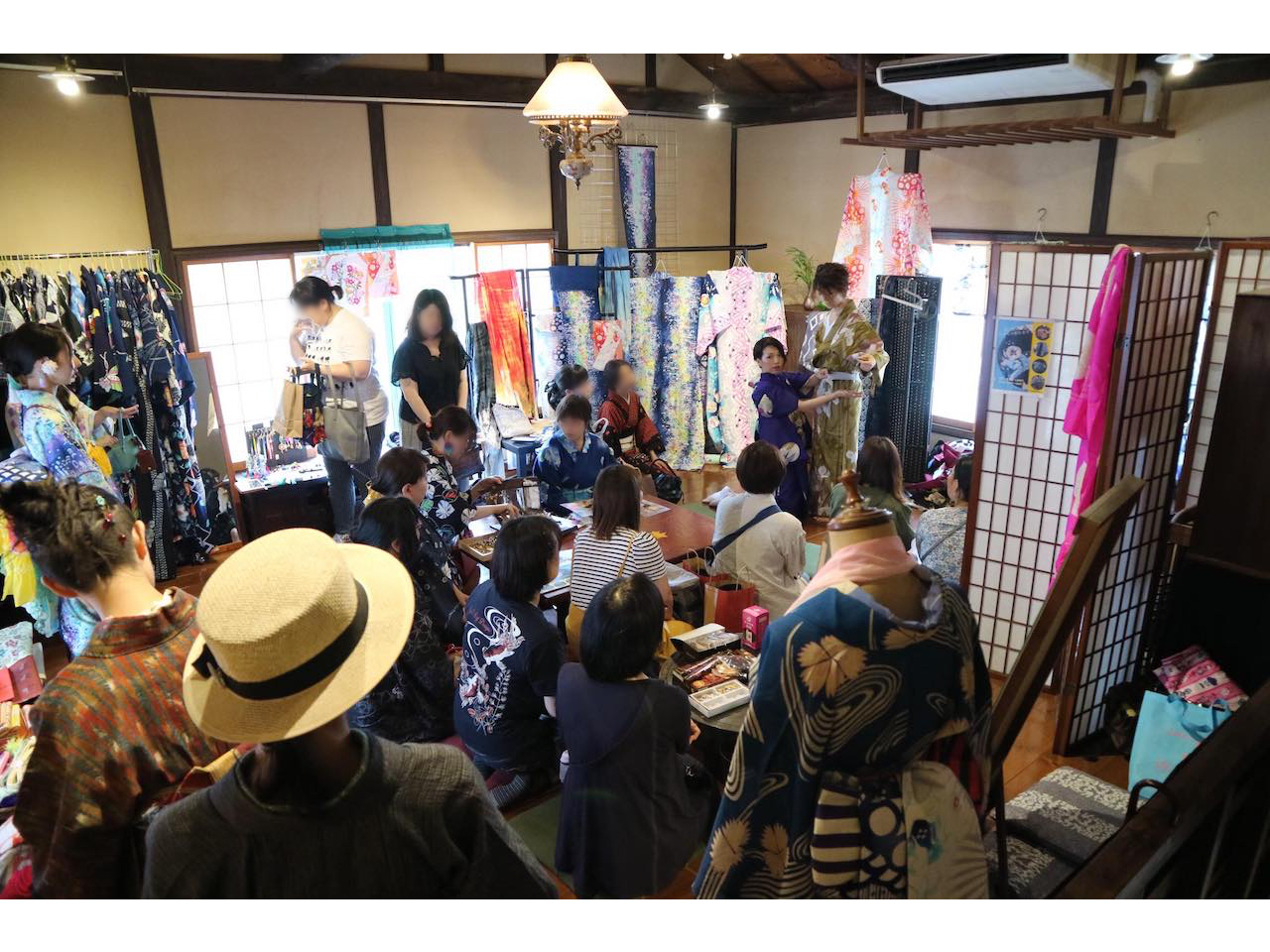 夏の装い市、再逢